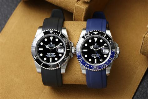 rolex submariner material strap|rolex submariner 2020 rubber strap.